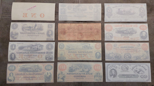 Reprint of United States Obsolete Currency 1833-1873 y. SET-B FREE SHIPPING!