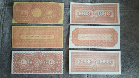 Reprint on paper with W/M United States 1863 y. Gold Dollar FREE SHIPPING!!!