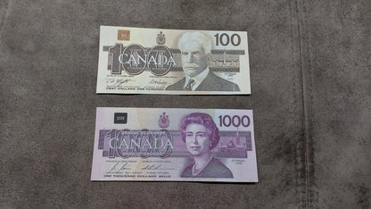 Réimpression sur papier  avec filigrane Canada 1973-1991. LIVRAISON GRATUITE