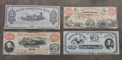 Réimpression de la monnaie obsolète des États-Unis 1833-1873. ENSEMBLE B LIVRAISON GRATUITE !