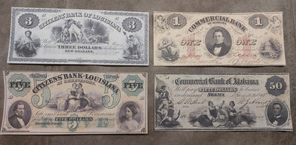 Réimpression de la monnaie obsolète des États-Unis 1838-1867. LIVRAISON GRATUITE !