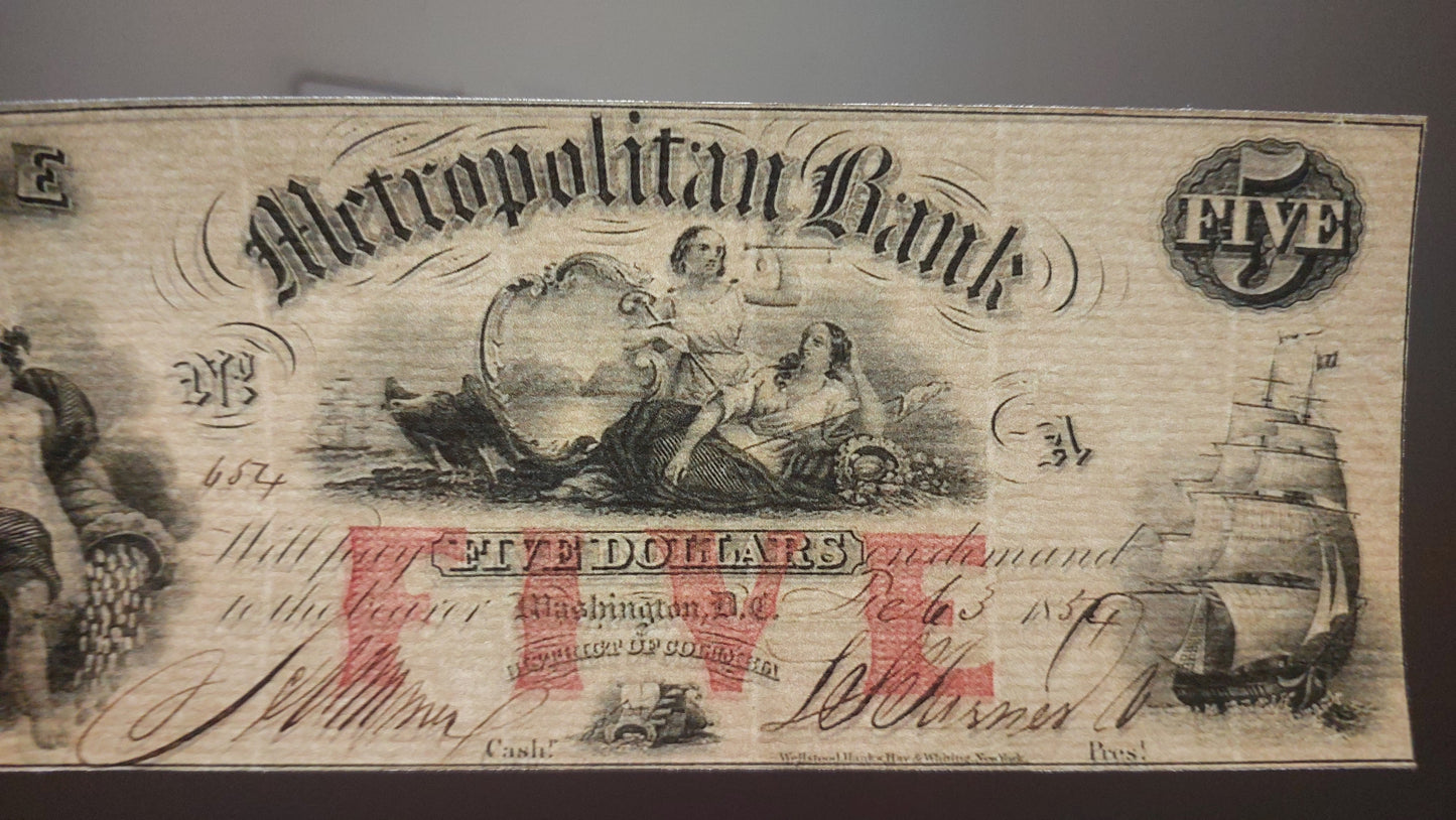 Reprint United States Obsolete Currency 1854-1863 y. SET-G FREE SHIPPING !!!