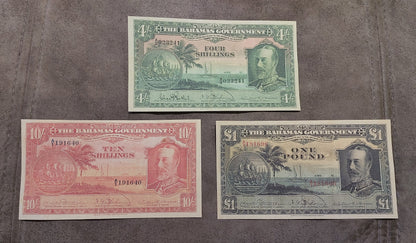 Reprint on paper with W/M Bahamas Goverment 1919-1952 y. UK colony.