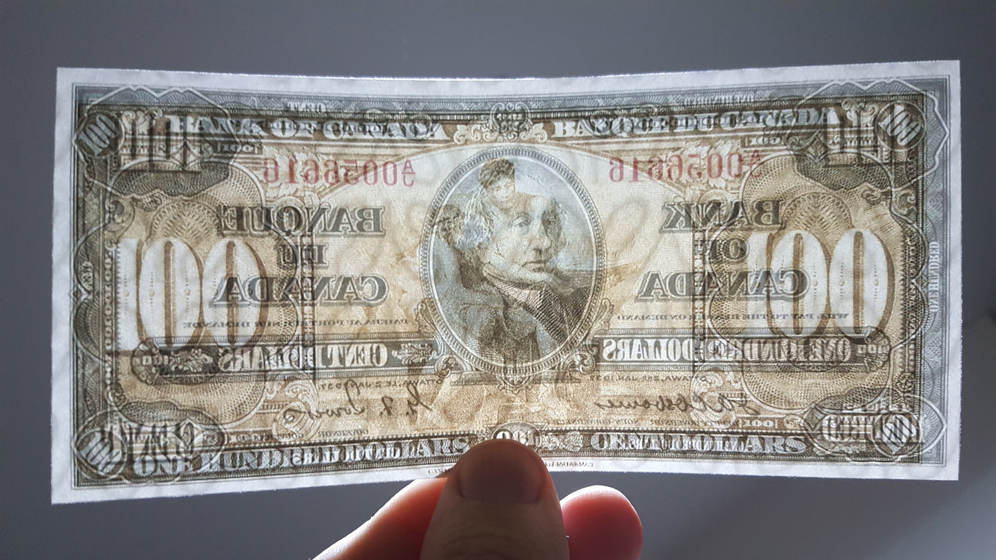 Reprint on paper  with W/M Canada (SET-A) 1937 - FREE SHIPPING