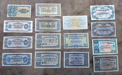 Réimpression sur papier avec filigrane Commonwealth d'Australie 1913-1918. Livraison gratuite !