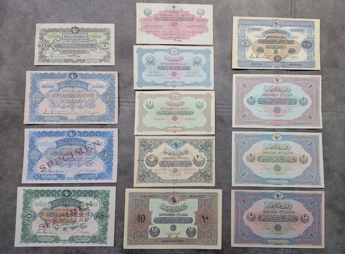 Reprint on paper with W/M Ottoman Empire 1882-1918 y. FREE SHIPPING !!!