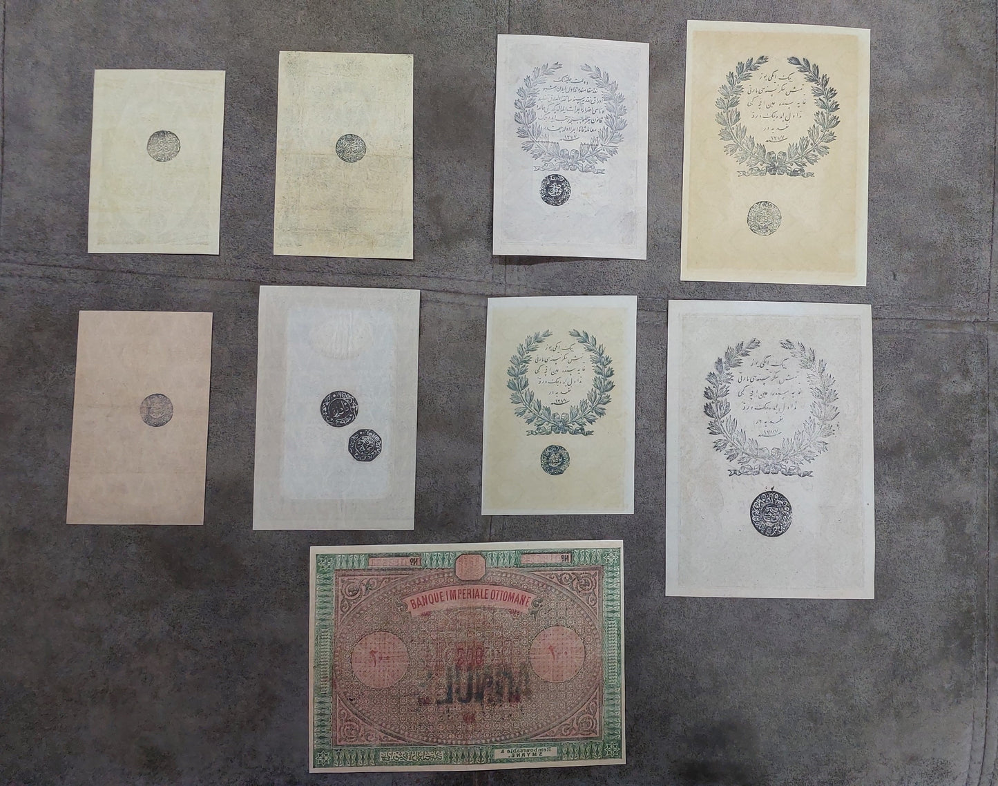 Reprint on paper with W/M Ottoman Empire 1852-1863 y. FREE SHIPPING !!! NEW