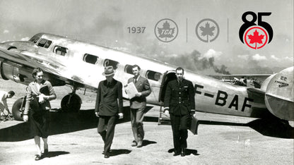 Reproduction sur papier avec filigrane Canada (SET-A) 1937 - LIVRAISON GRATUITE
