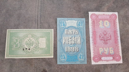 Réimpression sur papier avec filigrane Russie 1898-1899 SPECIMEN - ОБРАЗЕЦ LIVRAISON GRATUITE !!