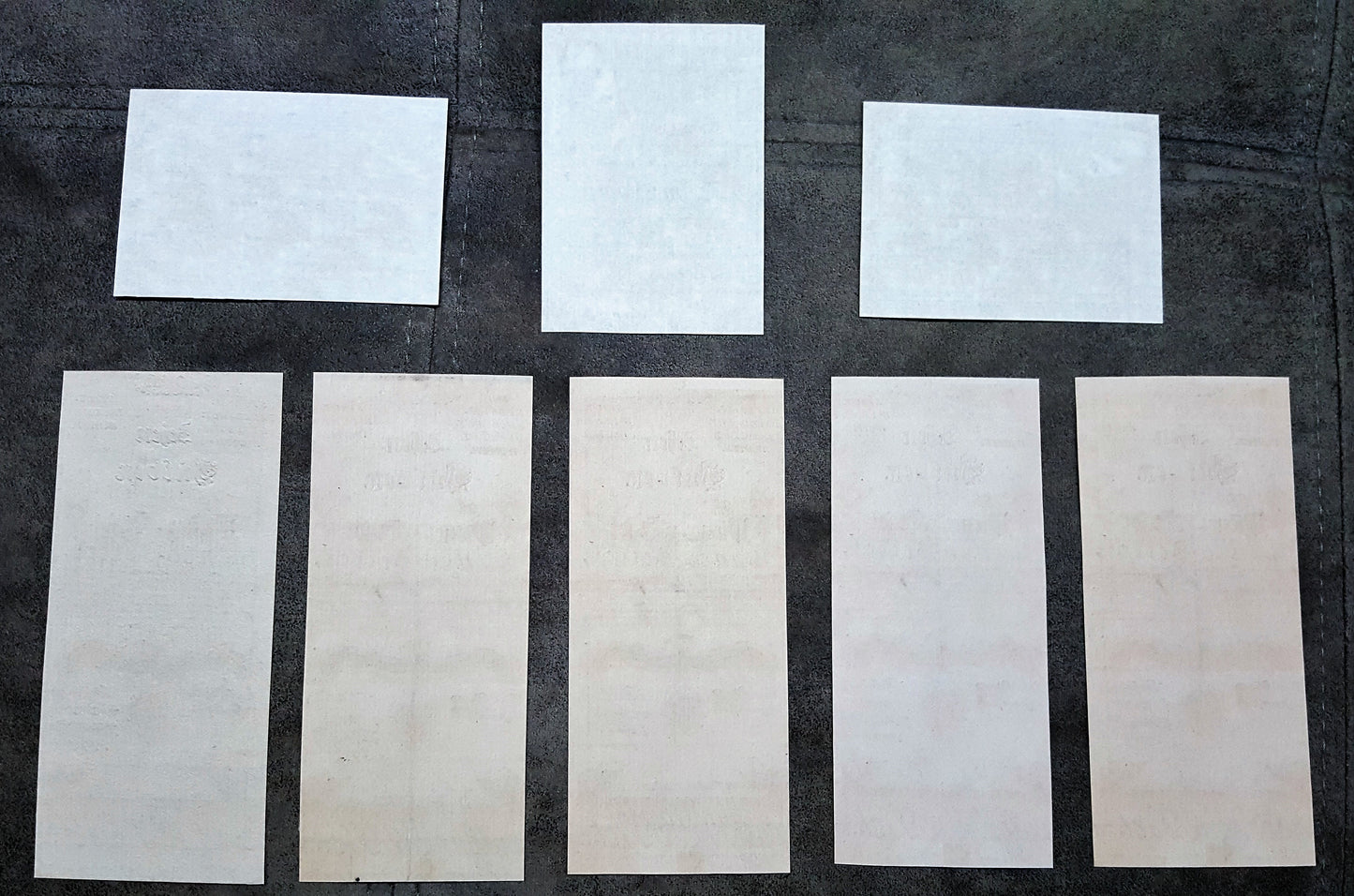 Reprint on paper with W/M Austria First Banknotes 1759-1762 years. FREE SHIPPING