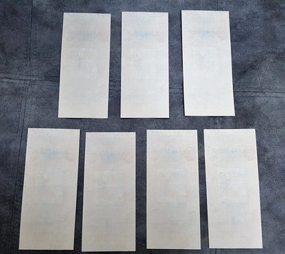 Réimpression sur papier avec filigrane Billets de banque autrichiens 1796. LIVRAISON GRATUITE !!!