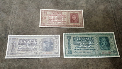 Réimpression sur papier avec filigrane 1941-1942 Ukraine, occupation allemande LIVRAISON GRATUITE !!!
