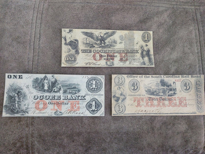 Réimpression de monnaie obsolète des États-Unis 1850-1859. ENSEMBLE D LIVRAISON GRATUITE !