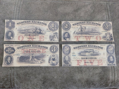 Réimpression de monnaie obsolète des États-Unis 1850-1859. ENSEMBLE D LIVRAISON GRATUITE !