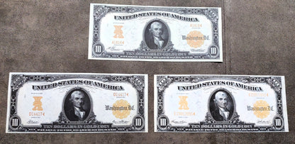 Réimpression sur papier avec filigrane États-Unis 1905-1913, pièce Dollar Or LIVRAISON GRATUITE !!