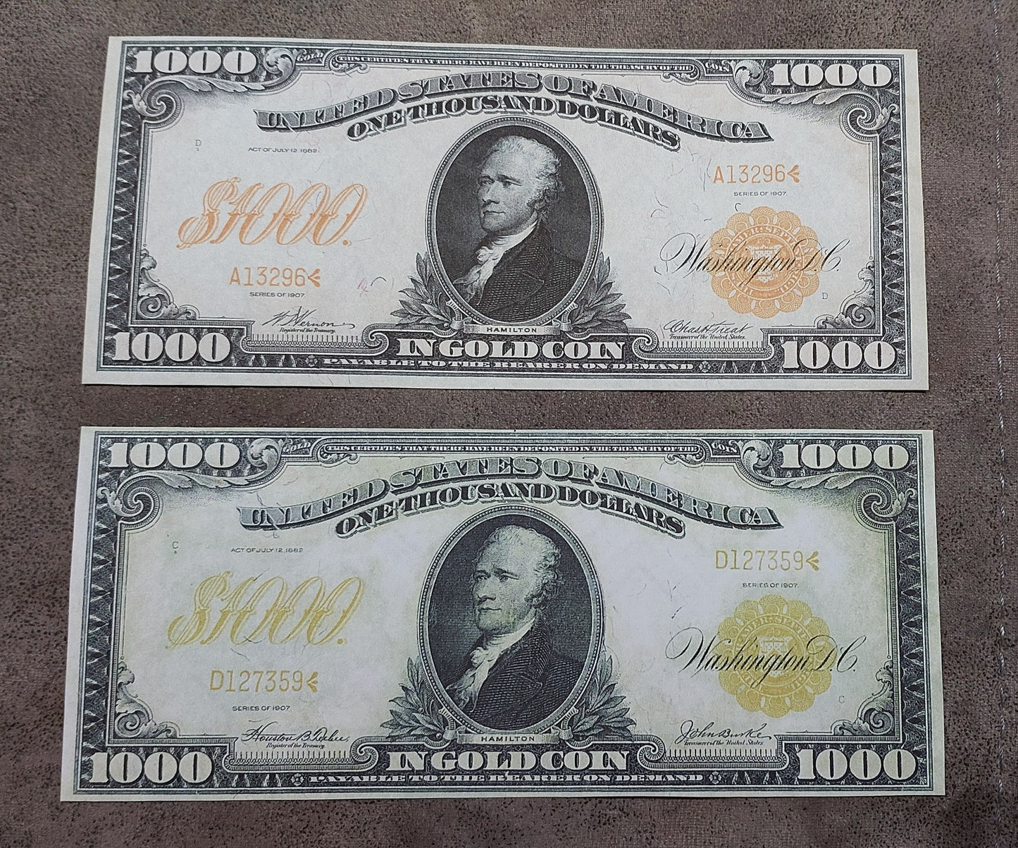 Reprint on paper with W/M United States 1905-1913 y. Gold Dollar FREE SHIPPING!!