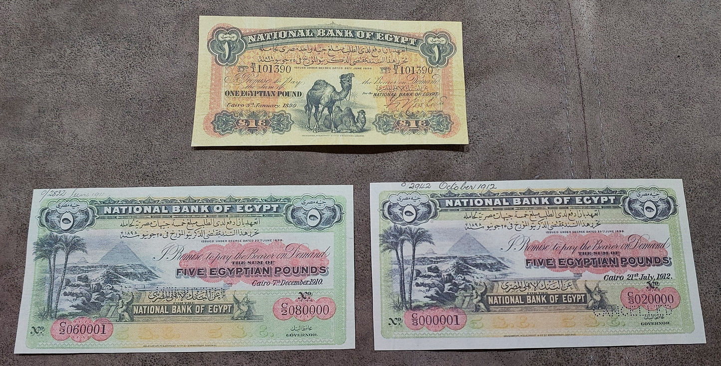 Reprint on paper with W/M Egypt-Palestine 1898-1912 y. FREE SHIPPING!!!