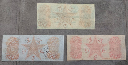 Réimpression États-Unis Monnaie obsolète Texas 1839-1841 a. ENSEMBLE-I, LIVRAISON GRATUITE!