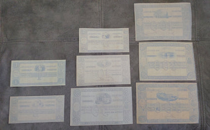 Réimpression sur papier avec filigrane Billets Brésil 1835 y. Thesouro Nacional LIVRAISON GRATUITE