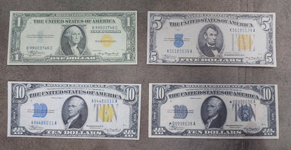 Réimpression sur papier avec filigrane Billets de banque en argent des États-Unis 1928-1935 LIVRAISON GRATUITE