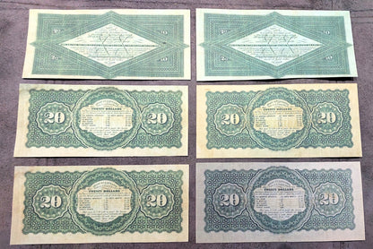 Reprint on paper with W/M United States 1863-1865 y. TREASURY NOTE FREE SHIPPING