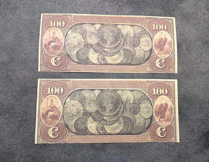Réimpression sur papier de billet W/M United States National Bank Gold Dollar 1870 LIVRAISON GRATUITE