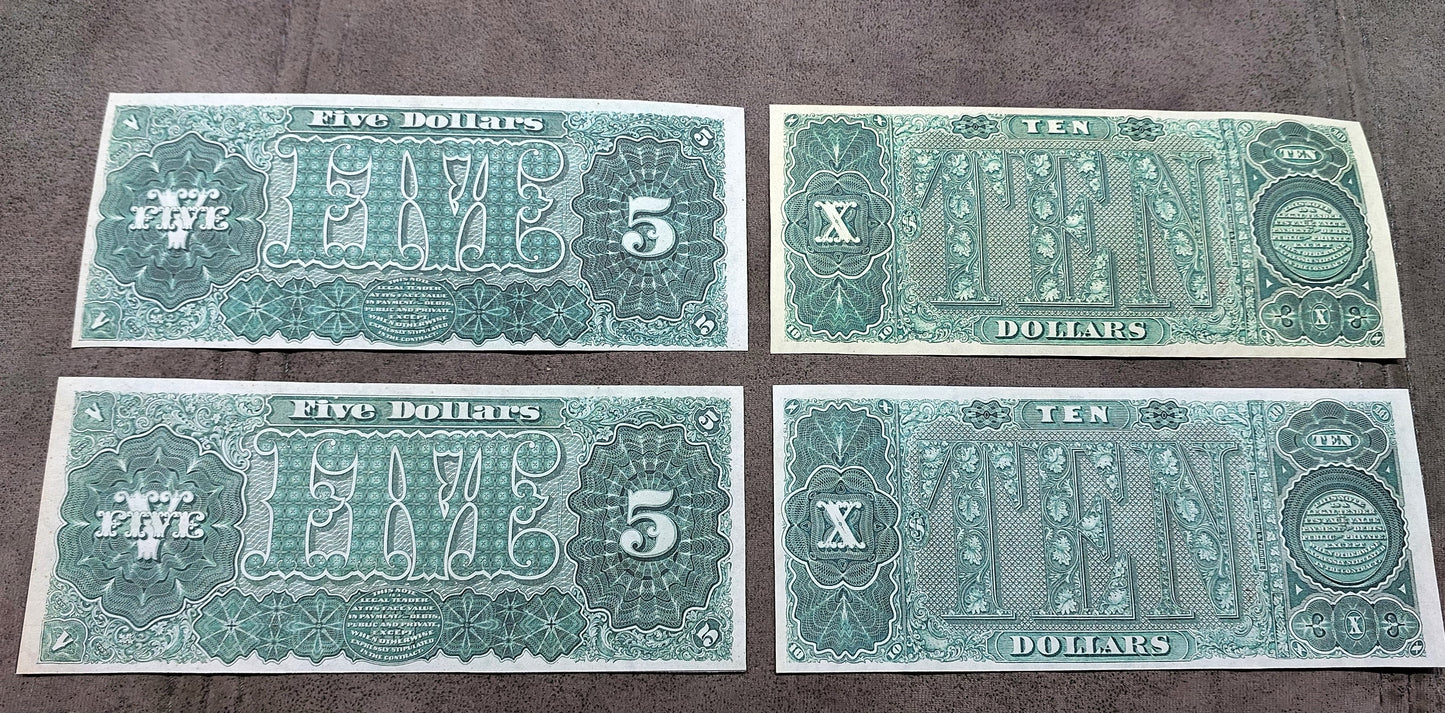 Reprint on paper with W/M United States 1890 FREE SHIPPING !!!