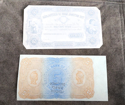 Reprint sur papier avec filigrane Set-B 1876-1910 Australie Livraison gratuite !!!