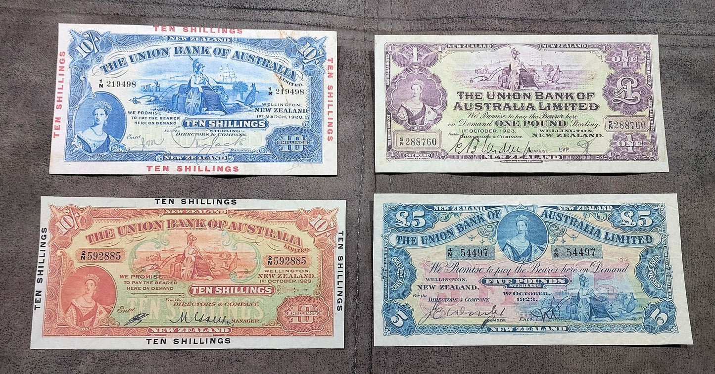 Reprint on paper with W/M Set-D 1905-1923 Australia-New Zealand Free Shipping