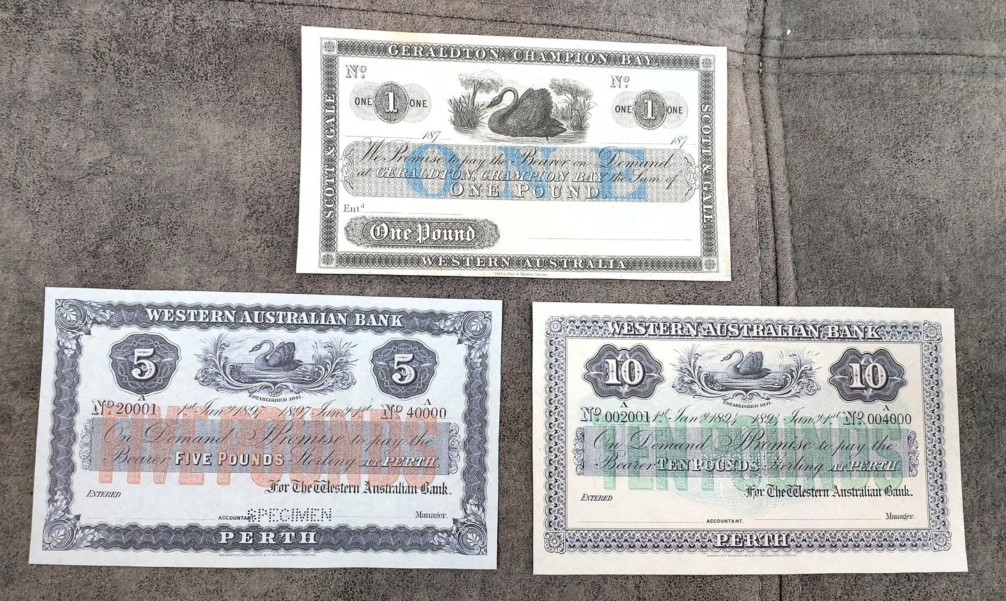 Reprint on paper with W/M Set-E 1866-1910 Australia Free Shipping !!!