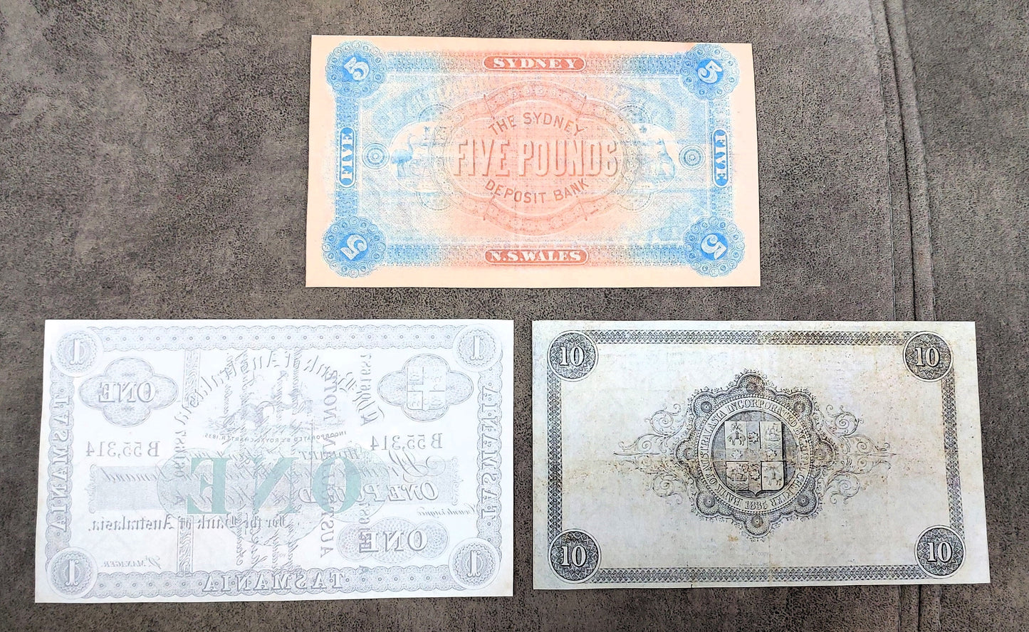 Reprint on paper with W/M Set-E 1866-1910 Australia Free Shipping !!!