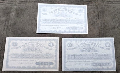 Réimpression sur papier avec filigrane Set-G 1870-1910, Australie, livraison gratuite !!!