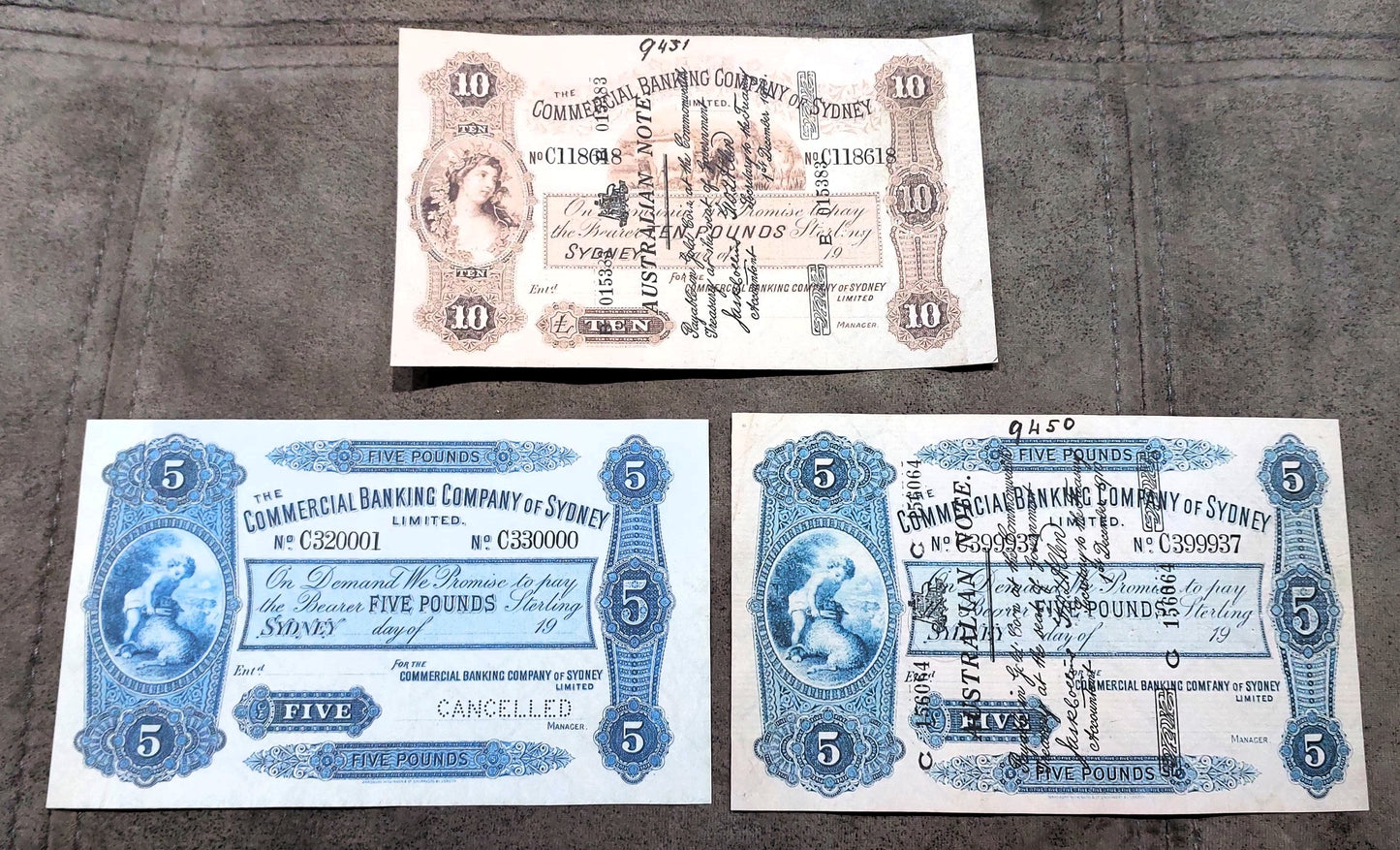 Reprint on paper with W/M Set-G 1870-1910 y. Australia Free Shipping !!!