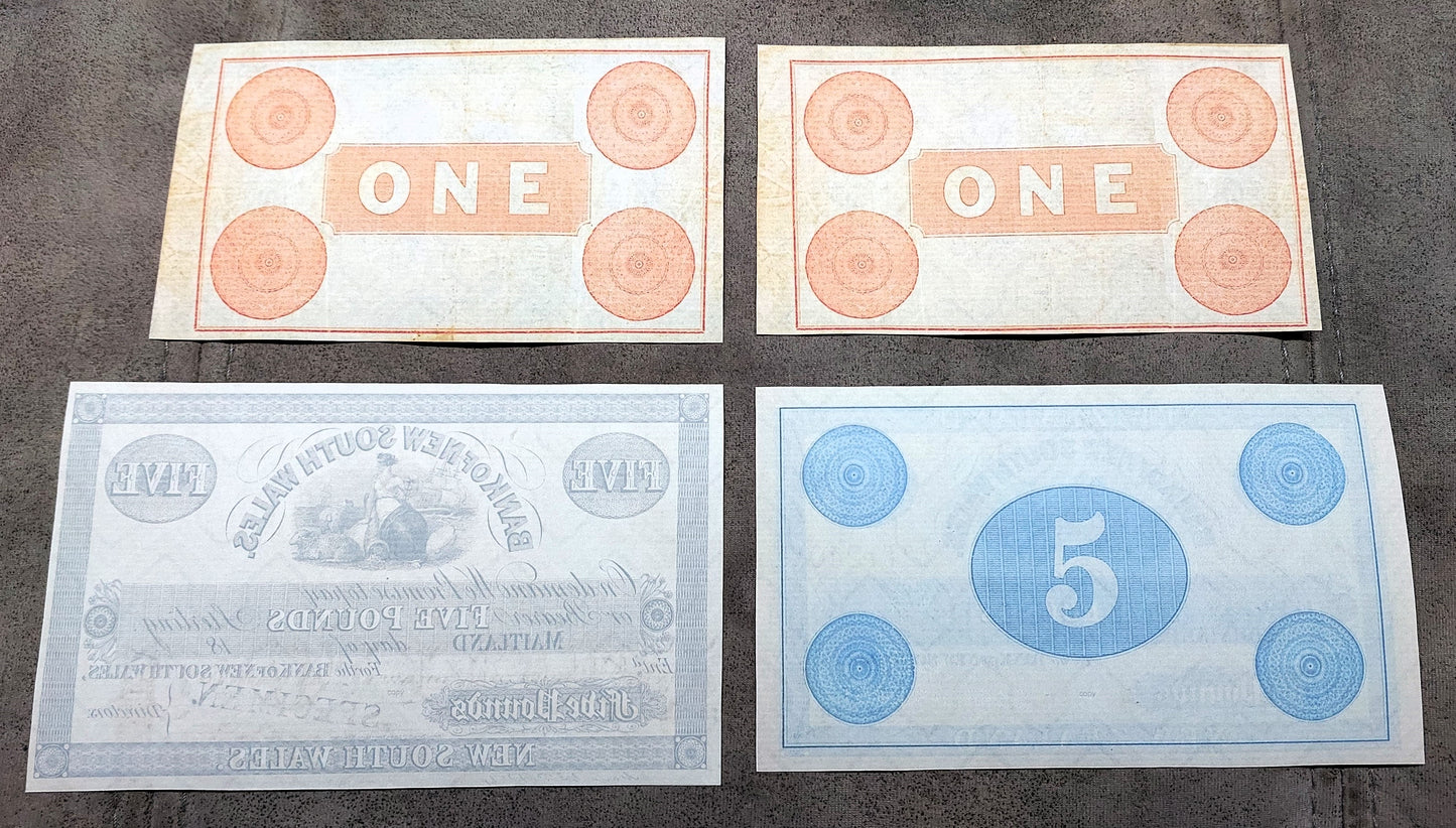 Reprint on paper with W/M Set-F 1854-1910 y. Australia Free Shipping !!!