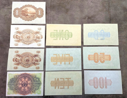 Reproduction sur papier filigrané Set-H 1890-1921 Australie - Nouvelle-Zélande Livraison gratuite !