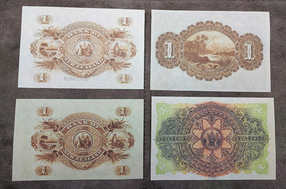 Reproduction sur papier filigrané Set-H 1890-1921 Australie - Nouvelle-Zélande Livraison gratuite !
