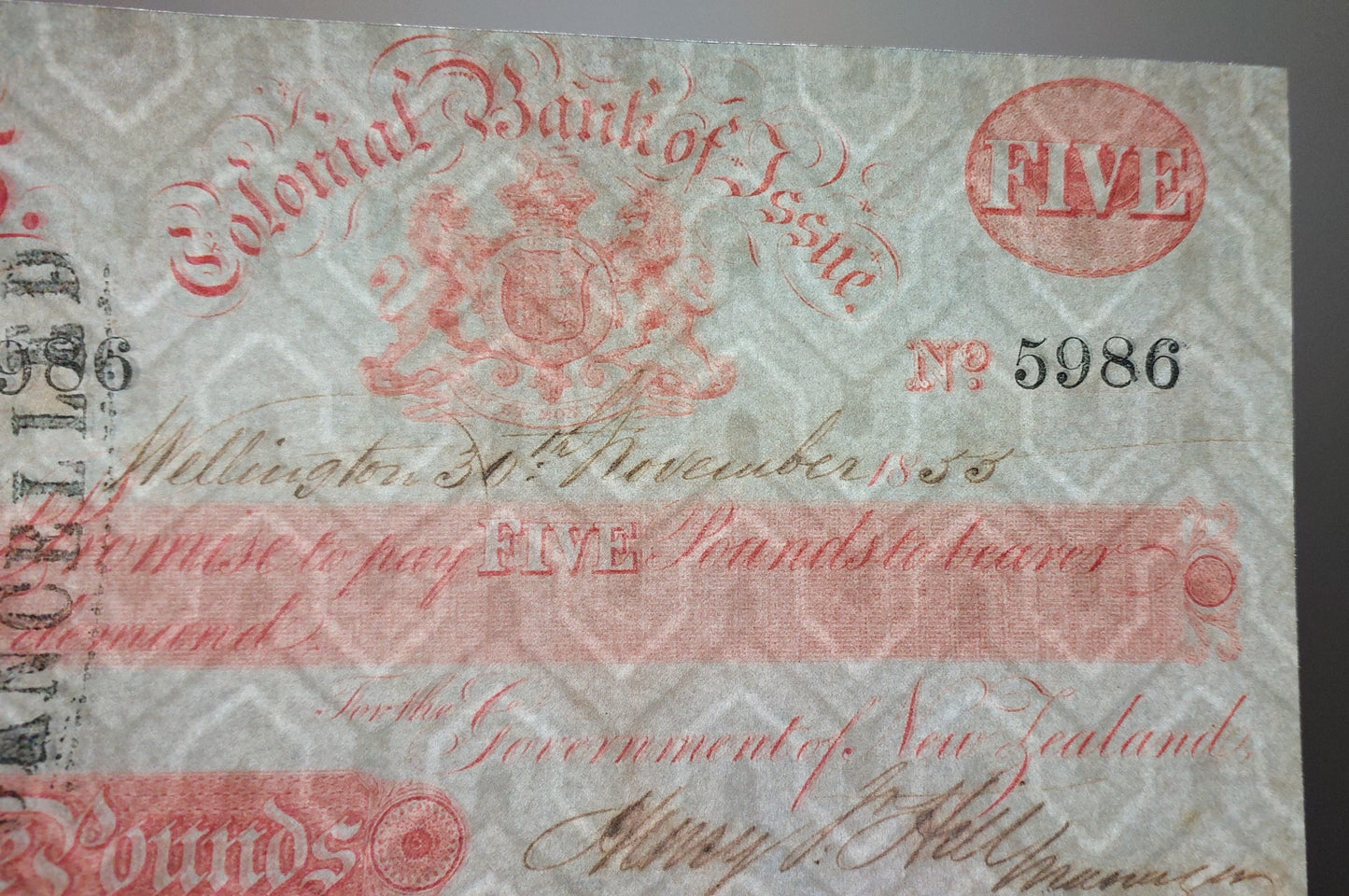 Reprint on paper with W/M Set-I 1852-1889 New Zealand + Australia Free Shipping!