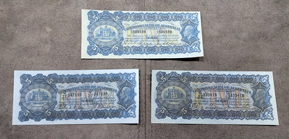 Réimpression sur papier avec filigrane Commonwealth d'Australie 1923-1933. Livraison gratuite !