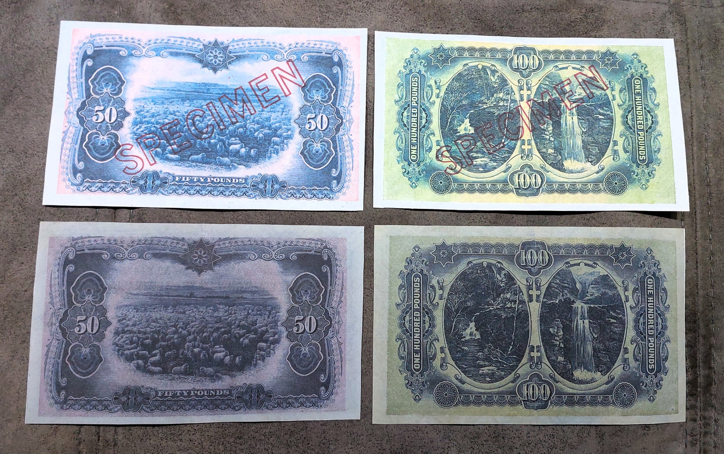 Reprint on paper with W/M Commonwealth of Australia 1913-1918 y. Free Shipping !