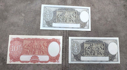 Réimpression sur papier avec filigrane Commonwealth d'Australie 1933-1952 a. Livraison gratuite !