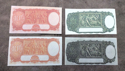 Réimpression sur papier avec filigrane Commonwealth d'Australie 1933-1952 a. Livraison gratuite !