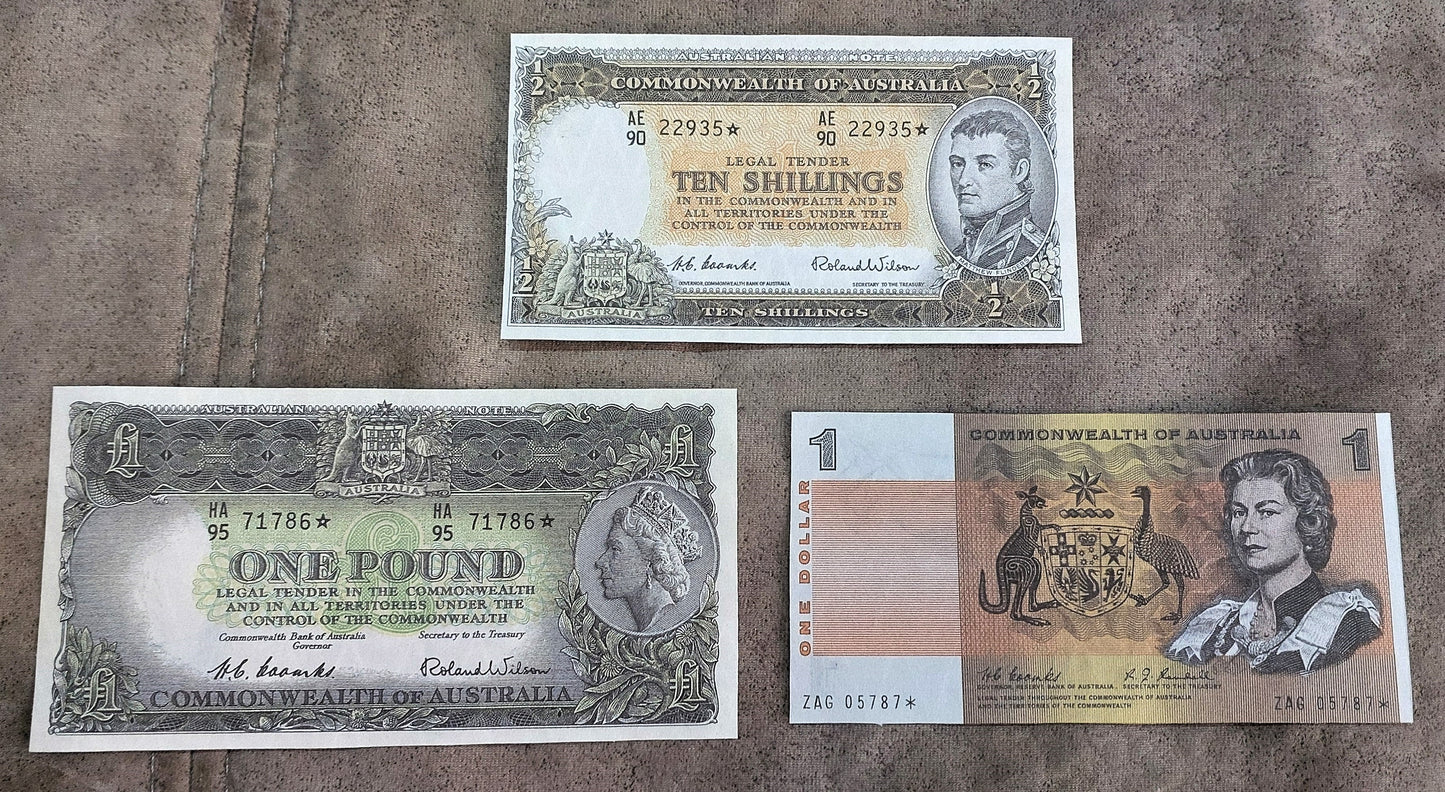 Réimpression sur papier avec filigrane Commonwealth d'Australie 1953-1994 a. Livraison gratuite !