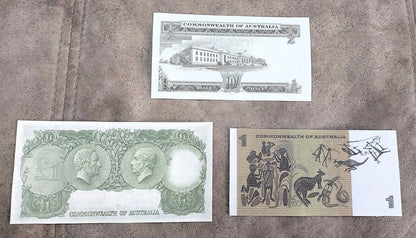 Réimpression sur papier avec filigrane Commonwealth d'Australie 1953-1994 a. Livraison gratuite !