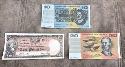 Réimpression sur papier avec filigrane Commonwealth d'Australie 1953-1994 a. Livraison gratuite !