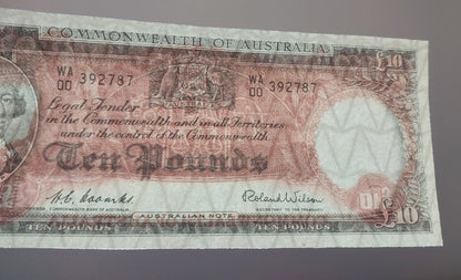 Réimpression sur papier avec filigrane Commonwealth d'Australie 1953-1994 a. Livraison gratuite !