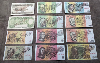 Reimpresión en papel con W/M Commonwealth of Australia 1953-1974 y. ¡¡¡EJEMPLARES!!!