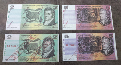 Reimpresión en papel con W/M Commonwealth of Australia 1953-1974 y. ¡¡¡EJEMPLARES!!!