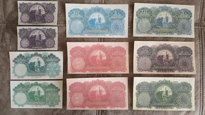 Réimpression sur papier avec filigrane Palestine-Israël 1927, 1929, 1939, 1944 LIVRAISON GRATUITE