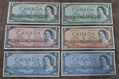 Réimpression sur papier avec filigrane Canada 1954 a. DIFFÉRENTS TYPES - XXXL Livraison Gratuite !