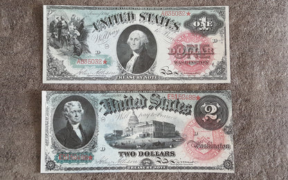 Réimpression sur papier avec filigrane "United State 1869" LIVRAISON GRATUITE !!!
